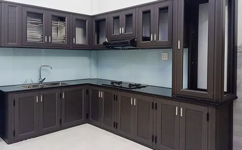 TỦ BẾP NHÔM XINGFA