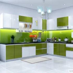 Sửng sờ trước vẻ đẹp rực rỡ hơn 50 mẫu kính cường lực ốp bếp