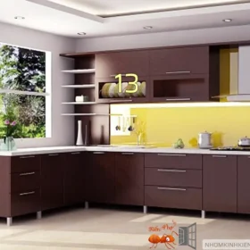 Sửng sờ trước vẻ đẹp rực rỡ hơn 50 mẫu kính cường lực ốp bếp