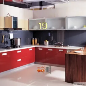 Sửng sờ trước vẻ đẹp rực rỡ hơn 50 mẫu kính cường lực ốp bếp