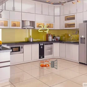 Sửng sờ trước vẻ đẹp rực rỡ hơn 50 mẫu kính cường lực ốp bếp