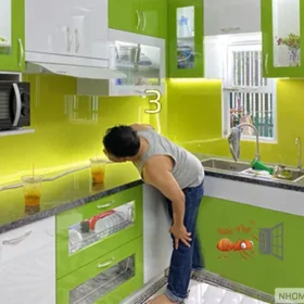 Sửng sờ trước vẻ đẹp rực rỡ hơn 50 mẫu kính cường lực ốp bếp