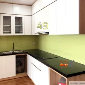 Sửng sờ trước vẻ đẹp rực rỡ hơn 50 mẫu kính cường lực ốp bếp